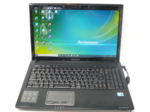 ノートパソコン Lenovo G560 新品SSD Win10 64bit