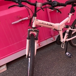 ★超特価★Air　bike　オシャレな折りたたみマウンテンバイク　自転車