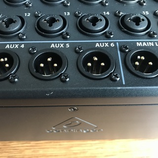 PA構築に!! BEHRINGER XR18 / 基盤を新品に交換済み(2019/8月)