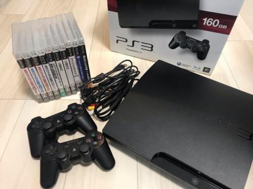 【本日23:59まで】PS3本体\u0026ソフト10本