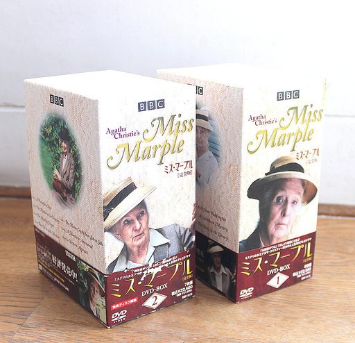 ミス・マープル　　ＤＶＤ　全１２巻　セット　　ＤＶＤ自体は美品　海外テレビドラマ