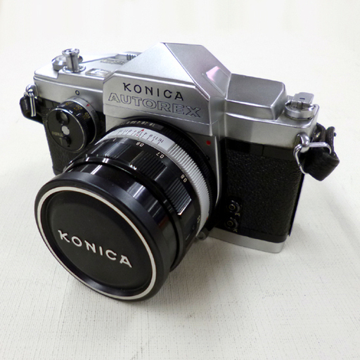 Konica Autorex 自動露光式 35mm フル ハーフ切替 フィルムカメラ 一眼レフ レンズ Hexanon 52mm F1 8 モノハウス平岡店 大谷地のカメラ フィルム一眼レフカメラ の中古あげます 譲ります ジモティーで不用品の処分