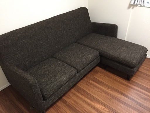 Francfranc FUSIE SOFA カバー未使用品 - 3人掛けソファ 
