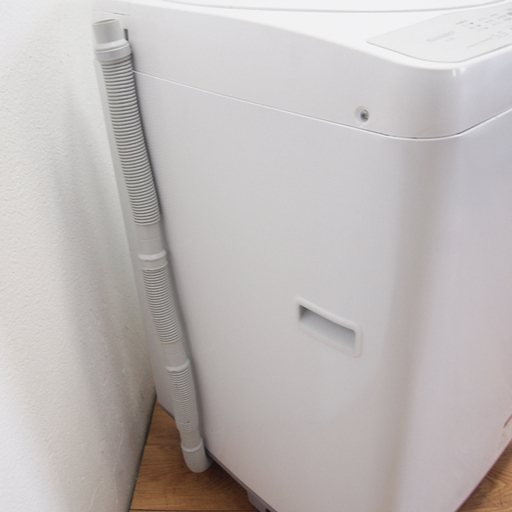 配達設置無料！SHARP おすすめ省水量タイプ洗濯機 5.5kg Agイオン FS18