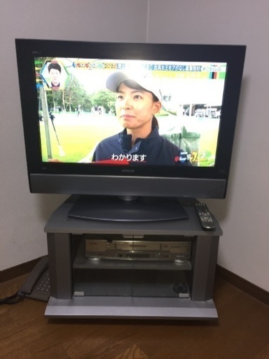 日立 液晶テレビ32型  HDDレコーダー内蔵