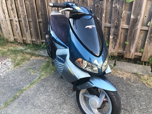 超希少 アプリリア エリア51 (４９ｃｃ）速いです！館山より jog ジョグ dio ディオより aprilia area51