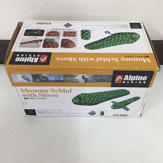 Alpine 寝袋 大人用 新品 シュラフ 