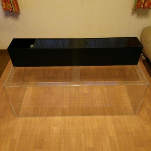 大型アクリル水槽・上部ろ過層BOXセット