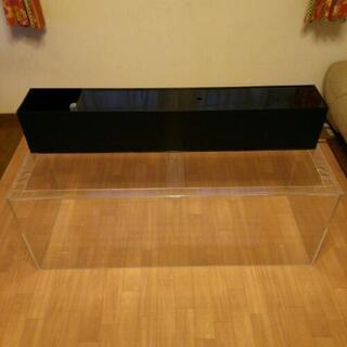 大型アクリル水槽・上部ろ過層BOXセット