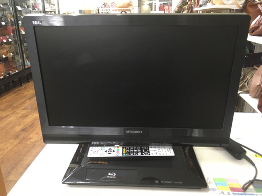 三菱 ブルーレイ内蔵 22インチ液晶テレビ  LCD-22BLR500 2011年製