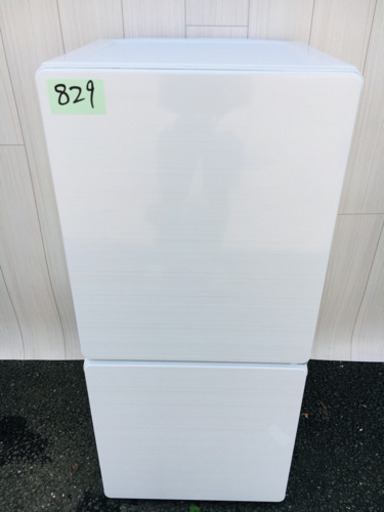 829番 美品ユーイング✨2017年製⚡️ノンフロン冷凍冷蔵庫❄️UR-F110H‼️