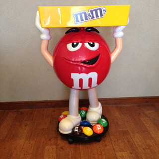 m&m's 什器 ディスプレイ アメキャラ アメリカン雑貨