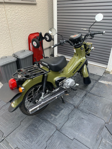 新型クロスカブ  事故車 パーツ取りに