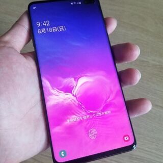 (超美品) Galaxy S10+ (プラス) ブラック 128...