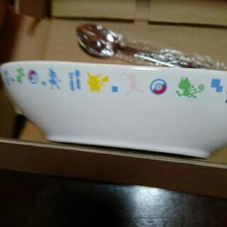 値下げ ポケモン カレー皿 スプーンセット ももねこ 新鉾田の生活雑貨の中古あげます 譲ります ジモティーで不用品の処分