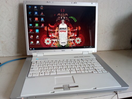 ノートパソコン  NEC Lavie LL-550/J Windows10 Pro 64bit