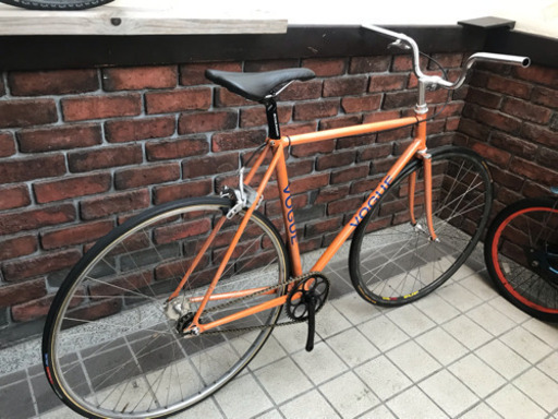 ピストバイク☆ブレーク付き☆防犯登録料込み