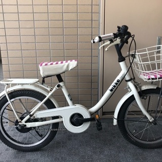 再値下げ 子供用用自転車 ブリジストン ビッケ Bikke ヘルメット付き Kiki 原木中山の自転車 の中古あげます 譲ります ジモティーで不用品の処分