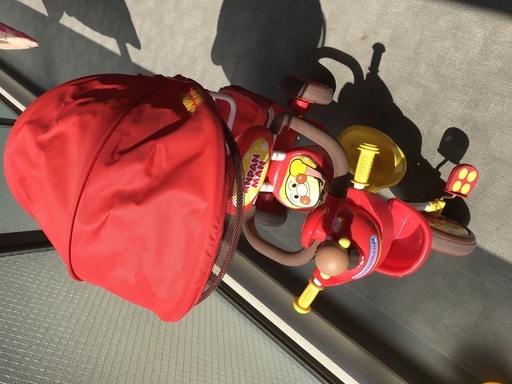アンパンマンデラックス 三輪車 取説付き