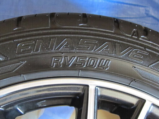 美品・走行少・軽自動車用タイヤ&ホイール 4本セット165/55R15 ~N