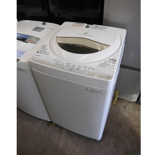 札幌 2015年製 5kg 全自動洗濯機 東芝 AW-5G2 一人暮らし