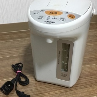 象印マイコン沸騰電動ポット　CD-XB30