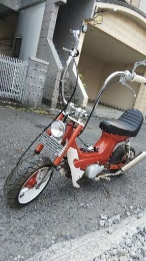 国産 シャリー カスタム 125cc ロンスイ 割ホイール