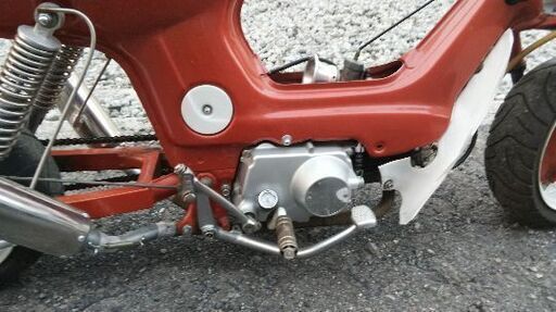 国産 シャリー カスタム 125cc ロンスイ 割ホイール