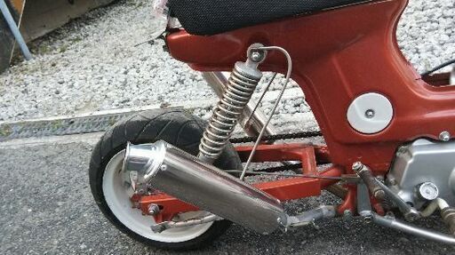 国産 シャリー カスタム 125cc ロンスイ 割ホイール