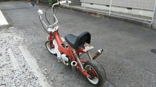 国産 シャリー カスタム 125cc ロンスイ 割ホイール