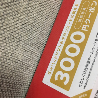 テレビゲーム 任天堂 switch ソフト3000円分クーポン付き