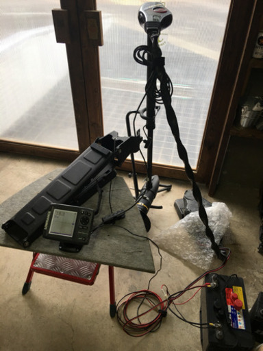 レンタルボート用 ミンコタ エレキ フルセット 