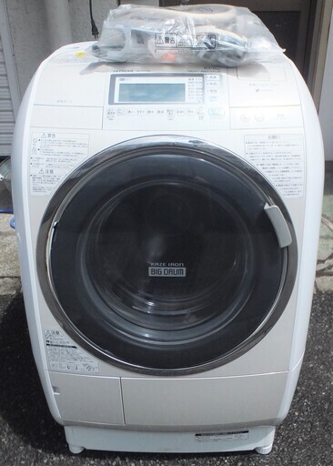 ☆日立 HITACHI BD-V9400L 10.0kg ドラム式電気洗濯乾燥機 BIG DRUM◆自動おそうじ機能搭載