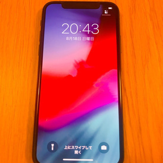 iPhone X 64GB SIMフリー スペースグレイ