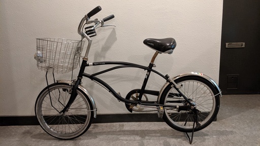 ビーチクルーザー　20インチ　チャイルドチェアー設置出来ます ビーチクルーザー 20インチ チャイルドチェアー設置出来ます 湘南発