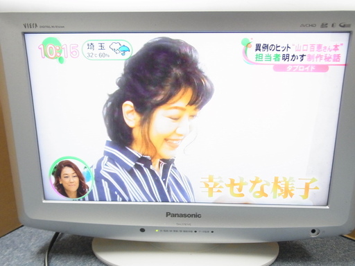 パナソニック 液晶テレビ VIERA 17インチ TH-L17X1PS 2009年製 リモコン付属