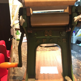 小野式製麺機 未使用 長期保管