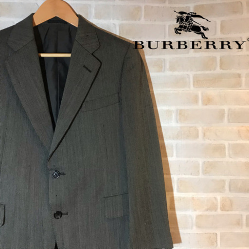 激レア】Burberry バーバリー スーツ シングルテーラードジャケット 