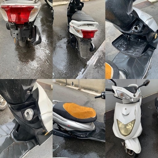 完全ジャンク/部品取り♪シグナス2台セット♪ヤマハ シグナスZ FI