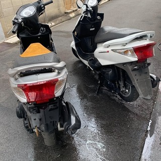 完全ジャンク/部品取り♪シグナス2台セット♪ヤマハ シグナスZ FI