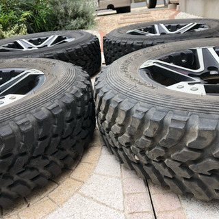 値下げします！！ジムニー用ホイールタイヤ付き4本セット☆マッドヴァンス、トーヨータイヤ-yuka@プロフ必読様 リクエスト 3点 まとめ商品