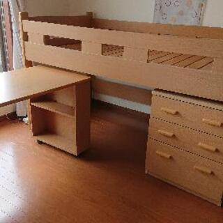 システムベッド3点セット