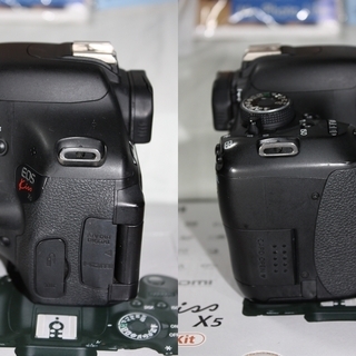 Canon EOS Kiss X5 ダブルレンズ　6ヶ月保障