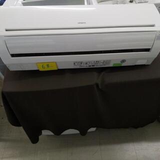 佐賀中古エアコン、日立2015年.2.2KW6畳用-【connett】 フィールドベスト ブラック即完売品