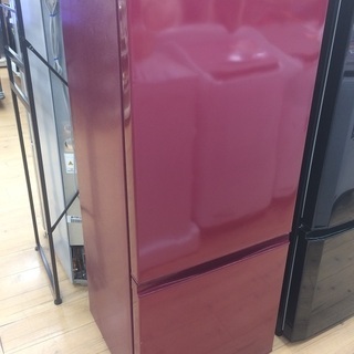 オシャレなルージュ♪ ちょっぴり大きめ157L！ノンフロン2ドア冷凍冷蔵庫