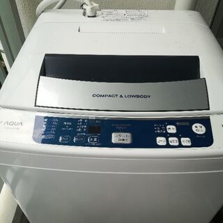 全自動洗濯機★容量7kg AQUA 2012年製AQW-S70A