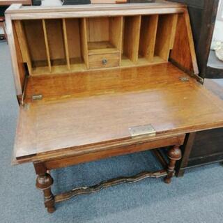 563　イギリスアンティーク ライティングビューロー