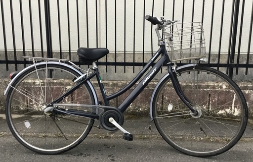 ＜良品＞ブリヂストン アルベルト・27インチ自転車 内装3段変速・一発二錠 リング錠
