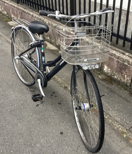 良品＞ブリヂストン・アルベルト・27インチ自転車・内装3段変速・一発二錠