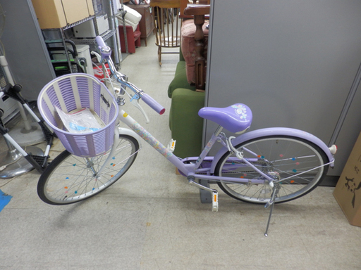ブリジストン 子供自転車 エコパル 22インチ ラベンダー エコパル